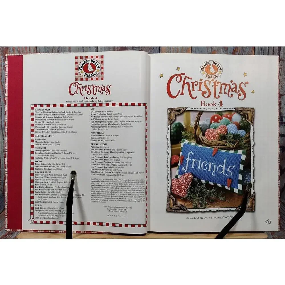 Gooseberry Patch Christmas Book 4‎ Cookbook